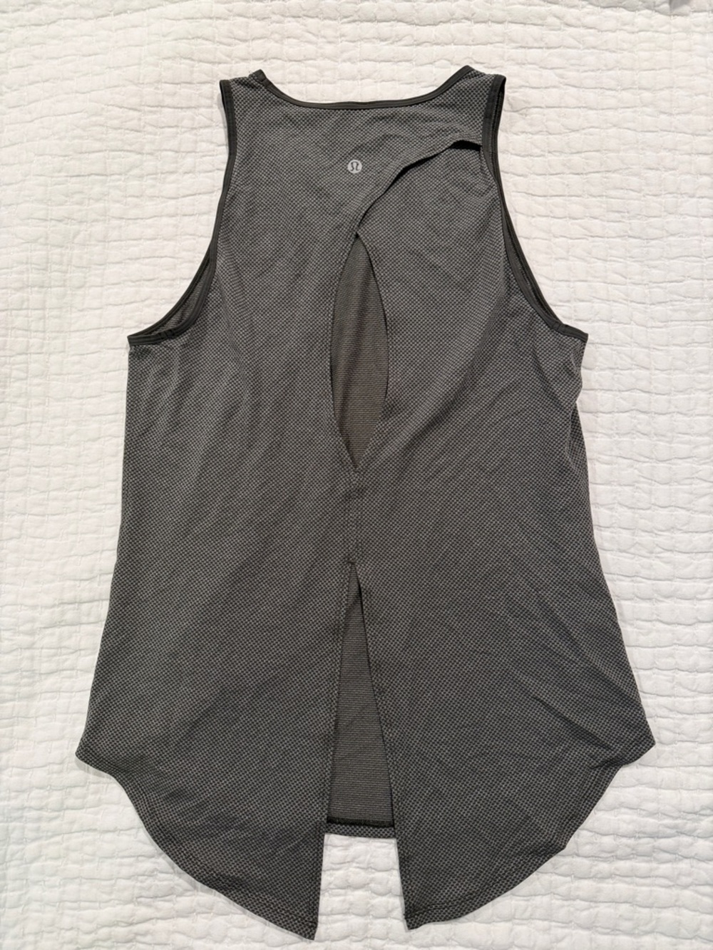 lululemon athletica Forest Green Split-Back Performance Tank